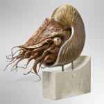 Nautilus
Bronze, Steel & Aluminum Limited Edition of 24
30”x30”x10”