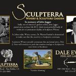 Sculpterra Announces Dale as their new "Artist in Residence"